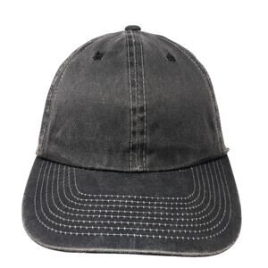 Ewos Strapback Baseball Cap Gray One Size 6 Panel AJM International Full Fit